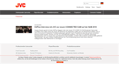 Desktop Screenshot of jvcpro.de